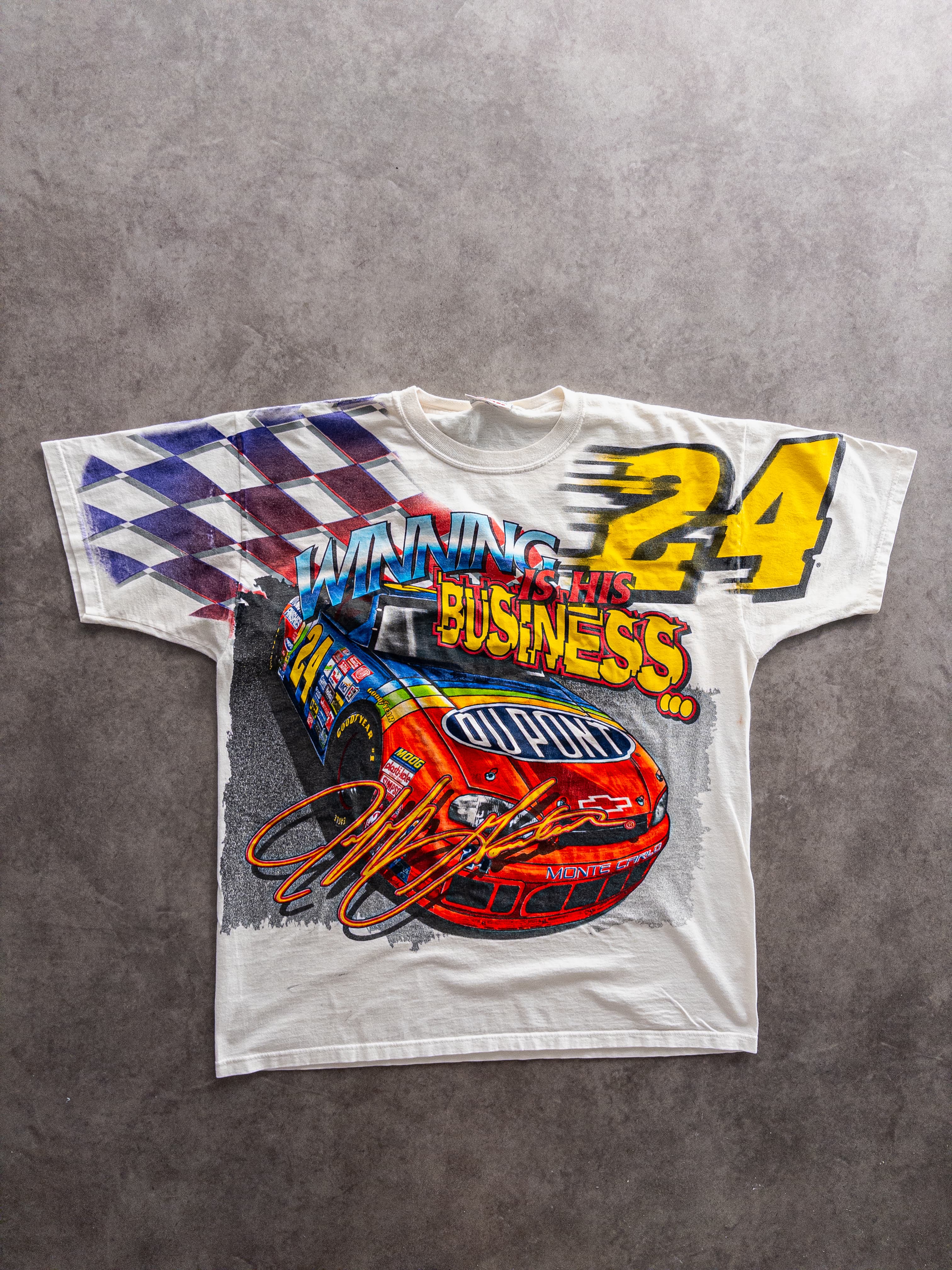 Chase Authentics Vintage Chase Authentics 1999 T Shirt Made In USA - Good - L - Fabricsonder